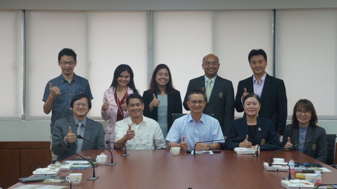 泰國清邁皇家大學與菲律賓中央比科爾州立農業大學來訪座談會