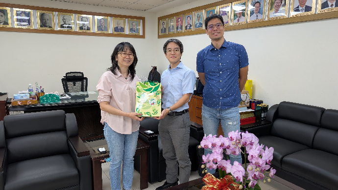 歡迎日本京都大學(Kyoto University)科學研究院的Michitaka NOTAGUCHI教授，蒞院拜訪