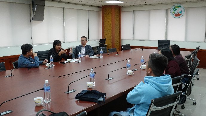 歡迎菲律賓大學洛斯巴尼奧斯分校(University of the Philippines Los Baños)規劃與發展副校長Dr. Rossana Marie C. Amongo蒞院