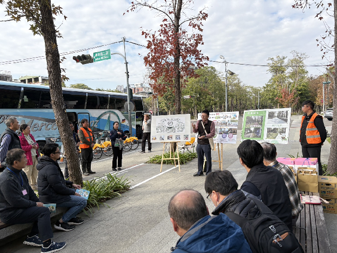 台南市議會及市府團隊參訪綠川興大段　讚賞台中水環境營造成果