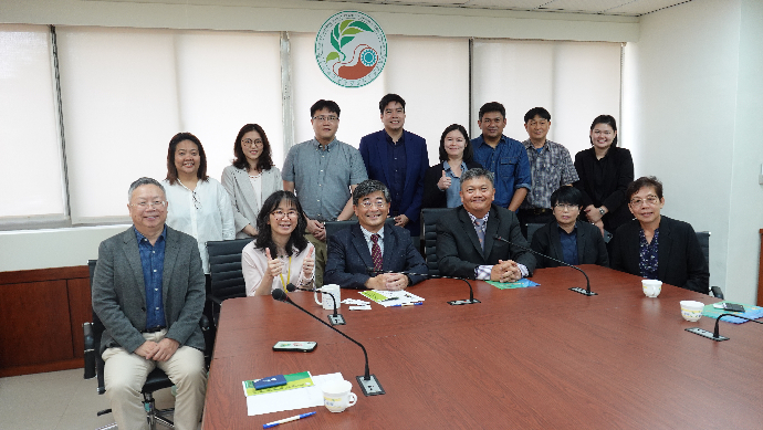 歡迎泰國納瑞宣大學(Naresuan University)農業自然資源與環境學院院長Dr. Chanin Umponstira等人蒞院