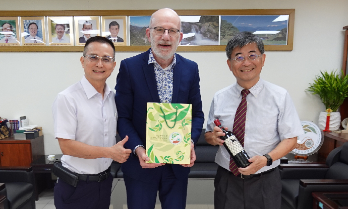 歡迎荷蘭阿瑞斯應用科學大學(Aeres University of Applied Sciences)Mr. Taco Medema蒞院