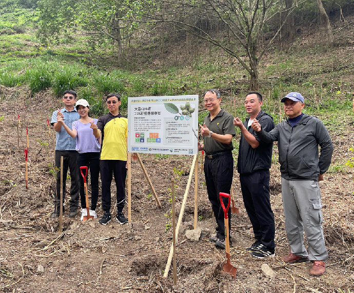 中興大學攜手林保署與日月光、矽品精密共同於大雪山 推動環境永續與自然正成長