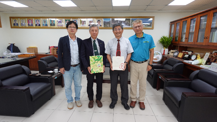 歡迎日本東京農業工業大學(Tokyo University of Agriculture and Technology)Tsutomu ARIE 副校長蒞院