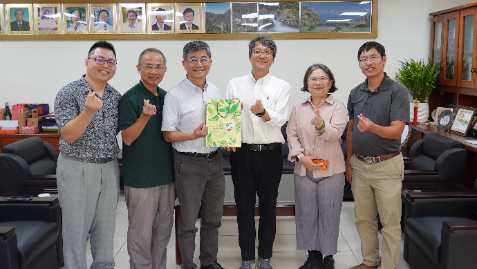 歡迎國際稻米研究所(International Rice Research Institute) Jongsoo Shin亞洲區主任蒞院